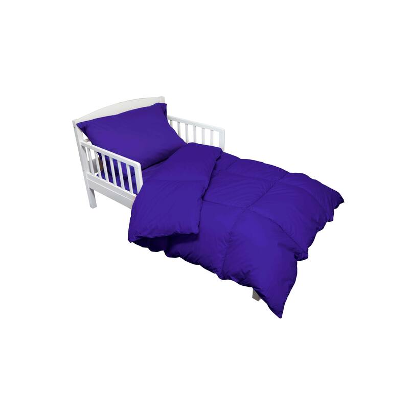 St. James Home 4 Piece Cotton Toddler Comforter Set