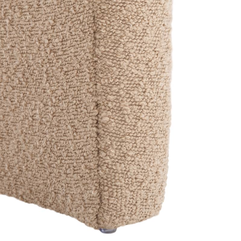 SAFAVIEH Alize Curved Waterfall Velvet Ottoman