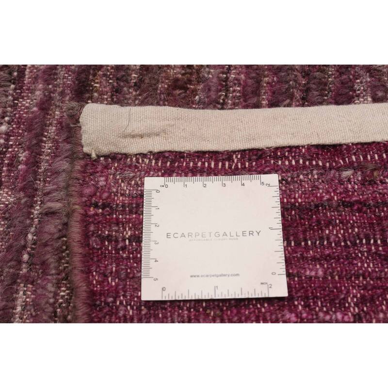 ECARPETGALLERY Hand-knotted Finest Peshawar Ziegler Magenta Wool Rug - 9'3 x 12'6