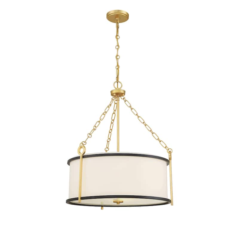 Savoy House 7-1920-3 Kian 3 Light 22" Wide Drum Chandelier