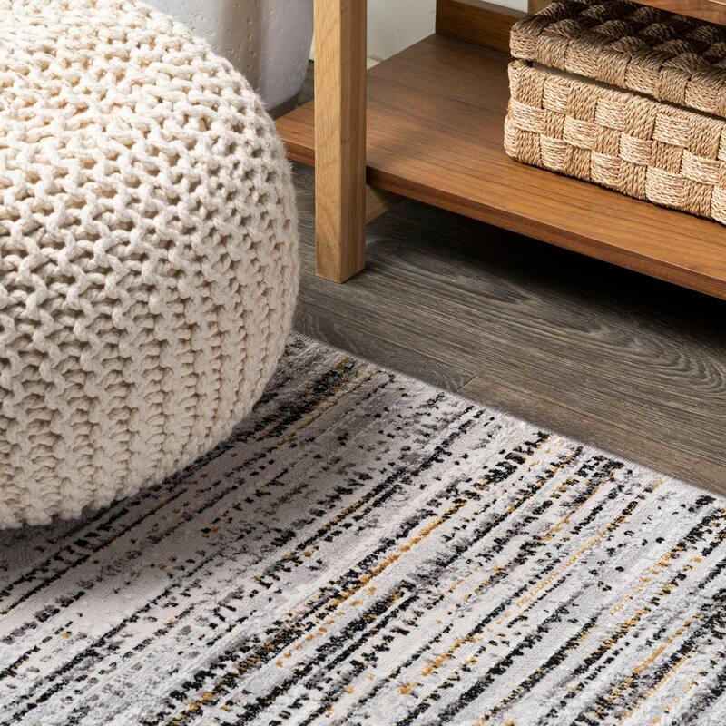 JONATHAN Y Slant Modern Strie' Area Rug