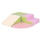 preview thumbnail 1 of 15, 4-Piece Climb and Crawl Foam Block Play Set for Kids Pink