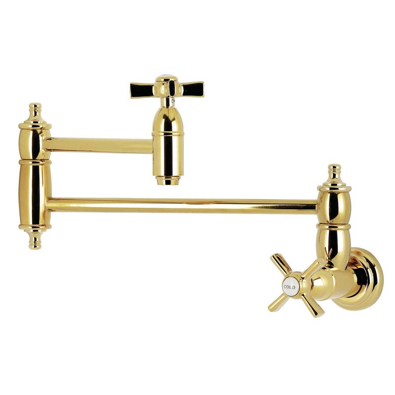 Kingston Brass KS310.ZX Millennium 3.8 GPM Wall Mounted Single Hole