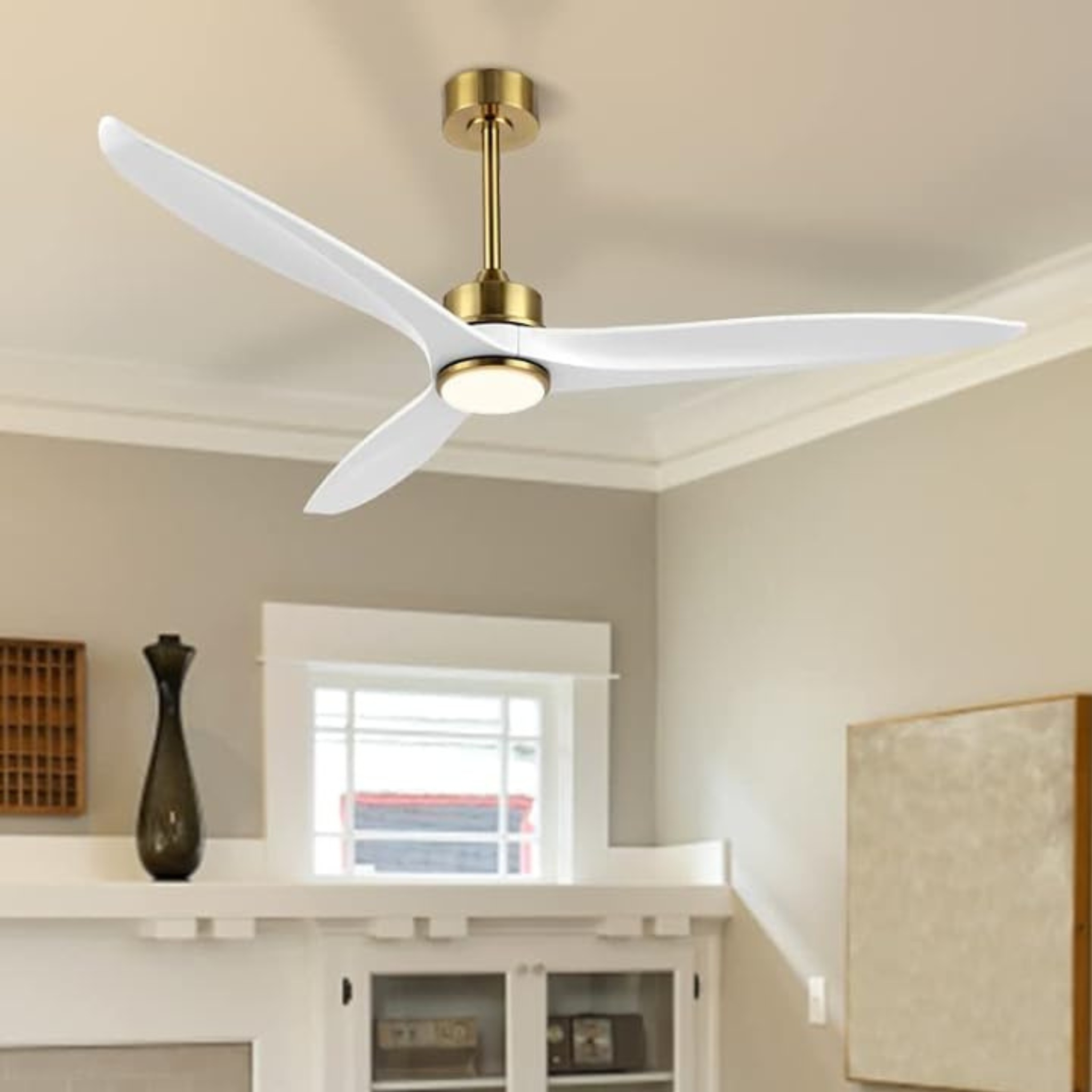 ♡FBHL♡ Amazon.com: WINGBO 60 Inch Flush Mount DC Ceiling Fan with