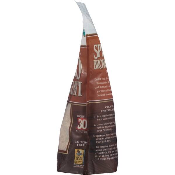 Shop Lundberg Family Farms Sprouted Brown Basmati Rice Case Of 6