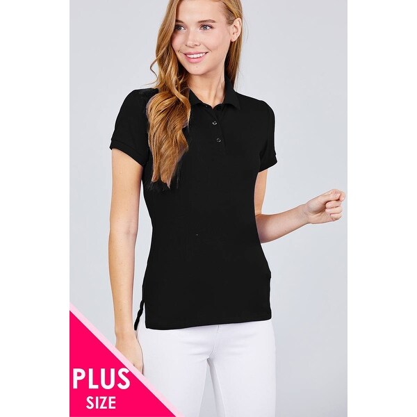 spandex polo