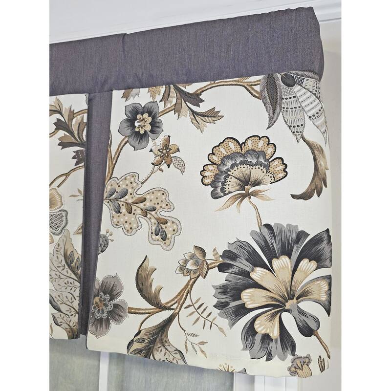 RLF Home Zanzibar Pleated Valance