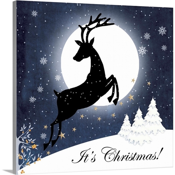 "It's Christmas" Canvas Wall Art
