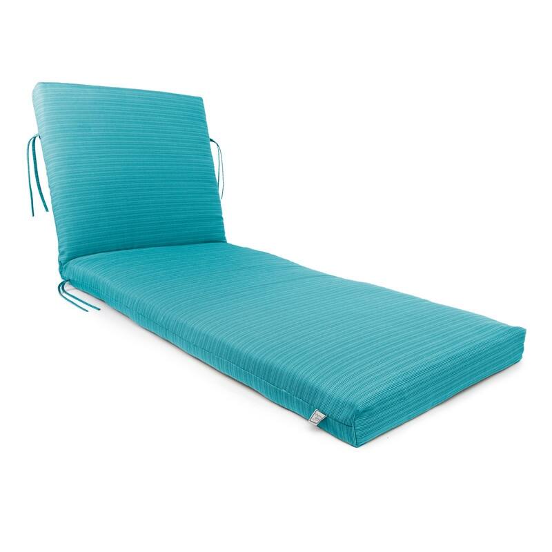 Sherry Kline Island Breeze Reversible Chaise Lounge 24"x72" - Peacock