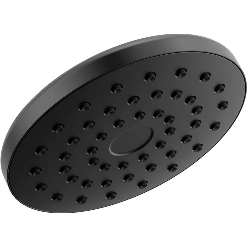Delta 52101-25 PivotPro 2.5 GPM Single Function Raincan Shower Head - Lumicoat Stainless - Matte Black