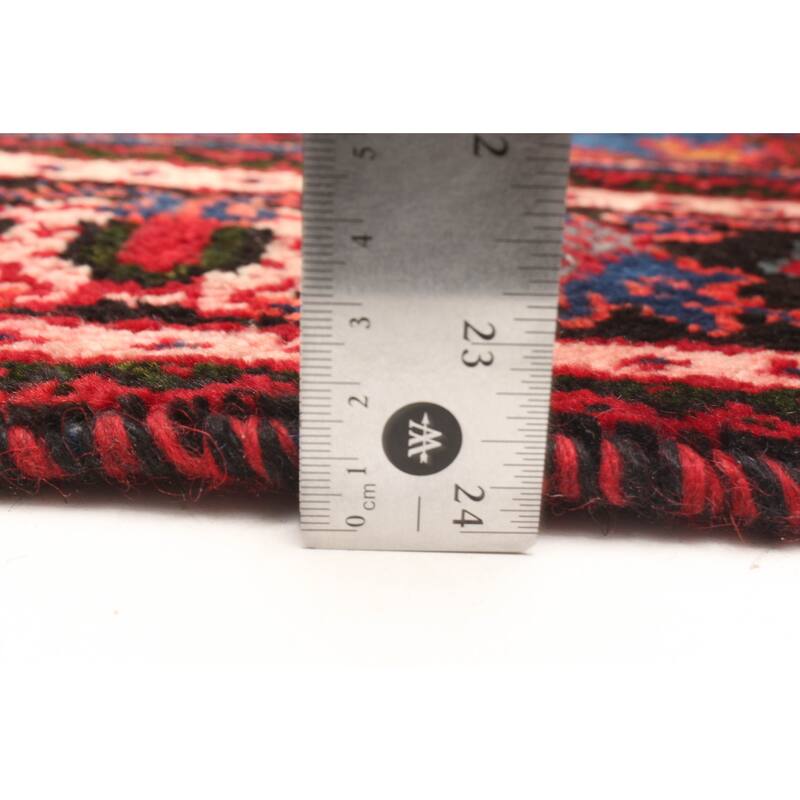 ECARPETGALLERY Hand-knotted Anatolian Red Wool Rug - 4'3 x 6'10