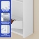 preview thumbnail 47 of 46, Moasis Shoe Storage Cabinet with Drawers Entryway Shoe Storage
