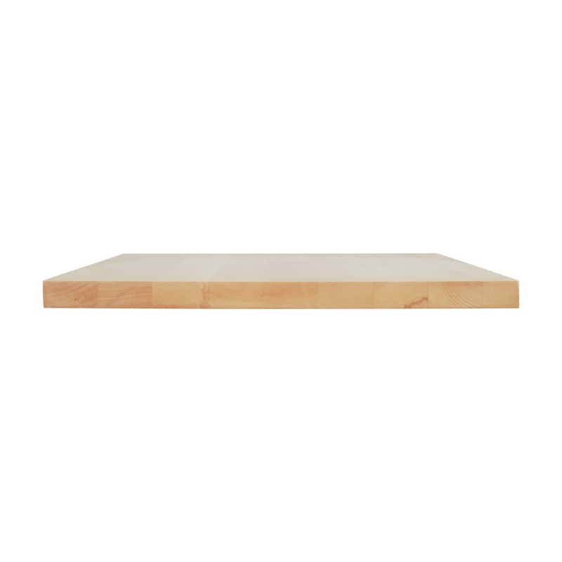 Commercial Solid Wood Tabletop with Support Bars for Indoor Use