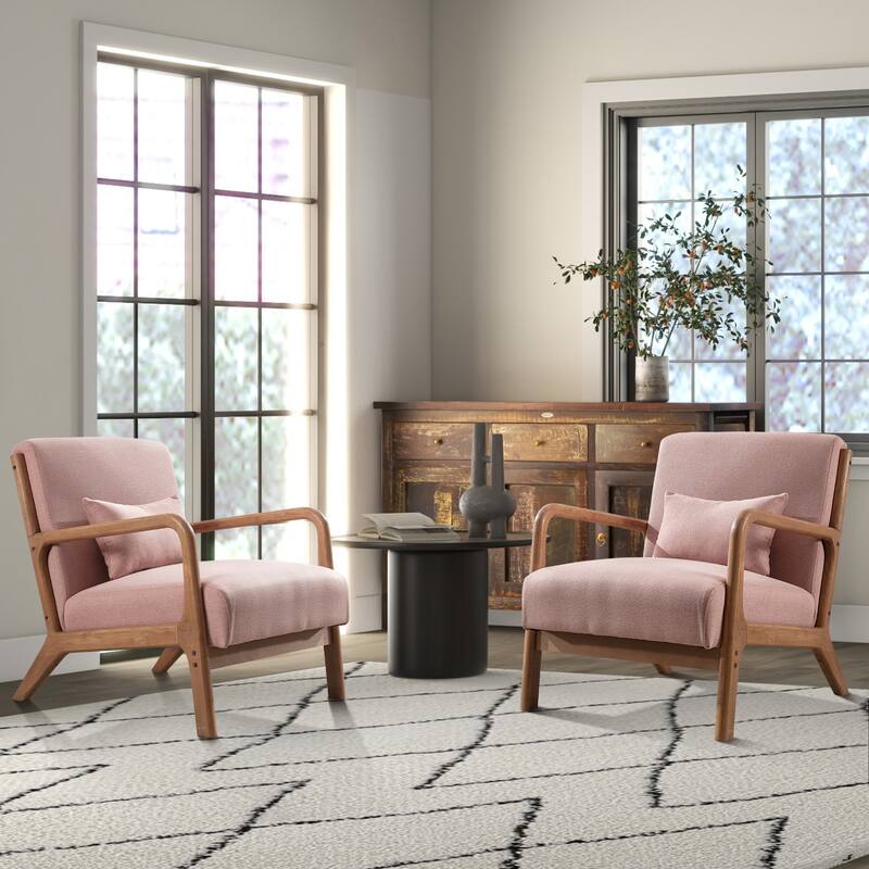 Aston Modern Solid wood Accent Chair for Living Room