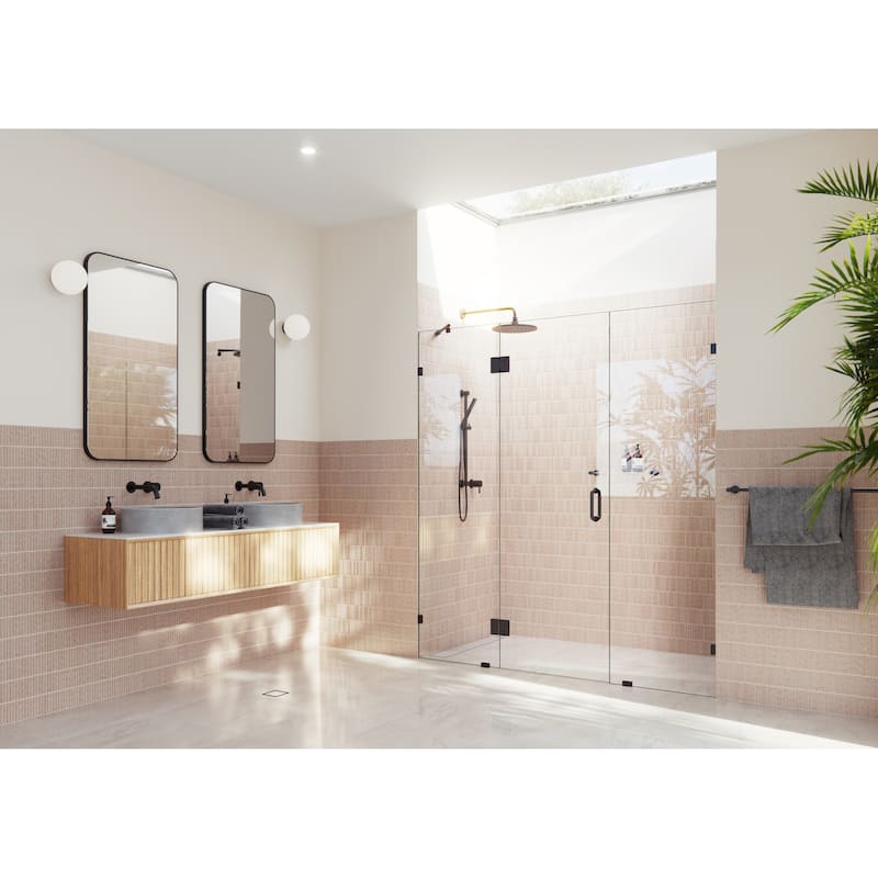 Glass Warehouse GHF-67 Stellar 78" High x 67" Wide Hinged Frameless