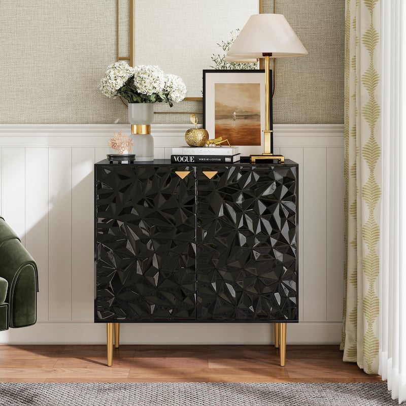 Clihome 2 Door Locker Storage Accent Cabinet