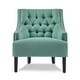 preview thumbnail 2 of 8, Lorenzi Upholstered Button-tufted Accent Chair