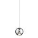 preview thumbnail 1 of 6, Kovacs P1460-L Itty 2" Wide LED Mini Pendant Chrome
