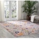 preview thumbnail 42 of 178, Nourison Passion Boho French Country Floral Area Rug. 8' x 10' - Silver - Runner/Rectangle