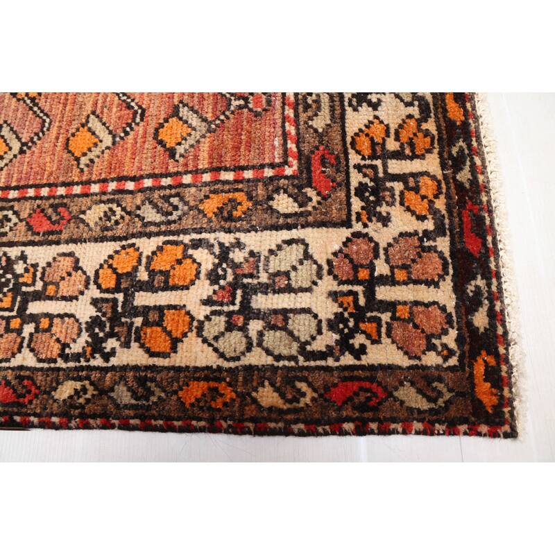 ECARPETGALLERY Hand-knotted Andelz Copper Wool Rug - 4'4 x 6'8