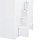 preview thumbnail 7 of 10, Multi-Functional Full Size Bunk Bed with Transformative Wardrobe Space, Integrated Workspace and Shelves, Space-saving, White