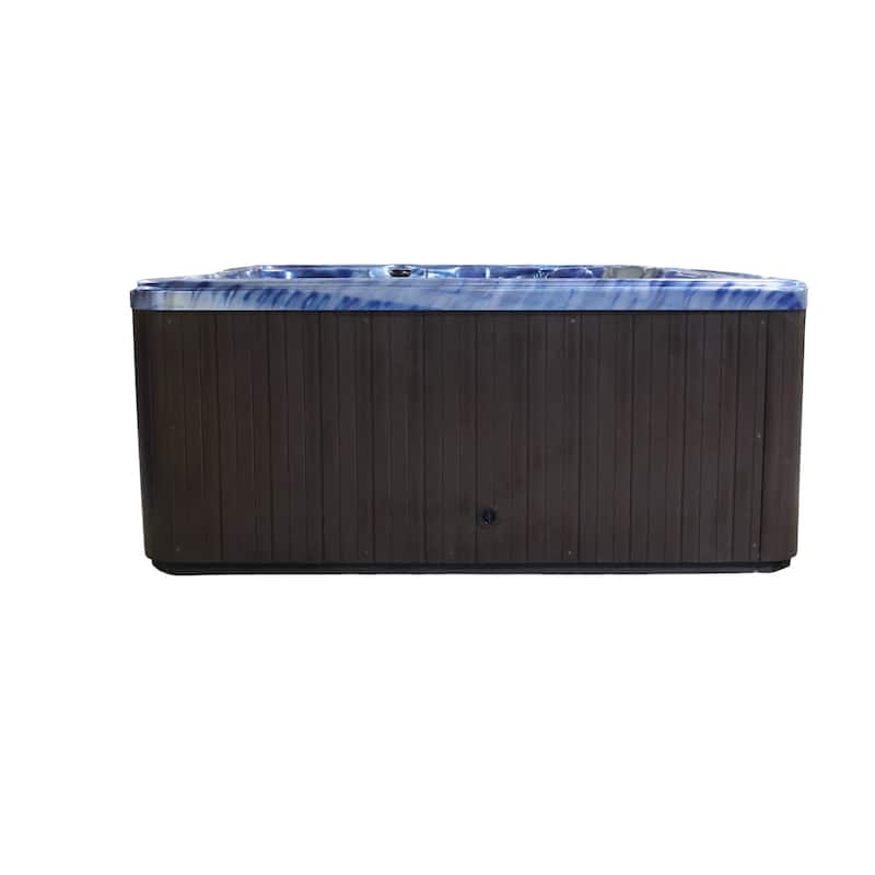 Hudson Bay Spas 6-person 34-jet Spa with Stainless Jets- Majestic Shell Color