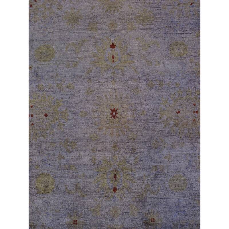 Pasargad Home Overdye Collection Hand-Knotted Lamb's Wool Area Rug- 9' 3" X 12' 1" - 9' 3" X 12' 1"