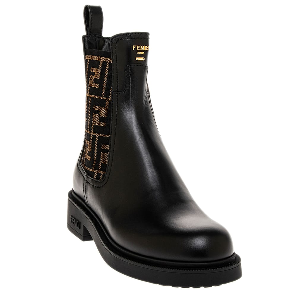 Fendi Filo Biker Boots