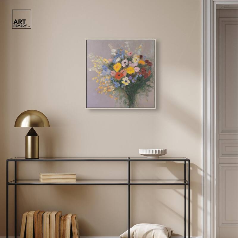 Meadow Flowers Canvas by Art Remedy