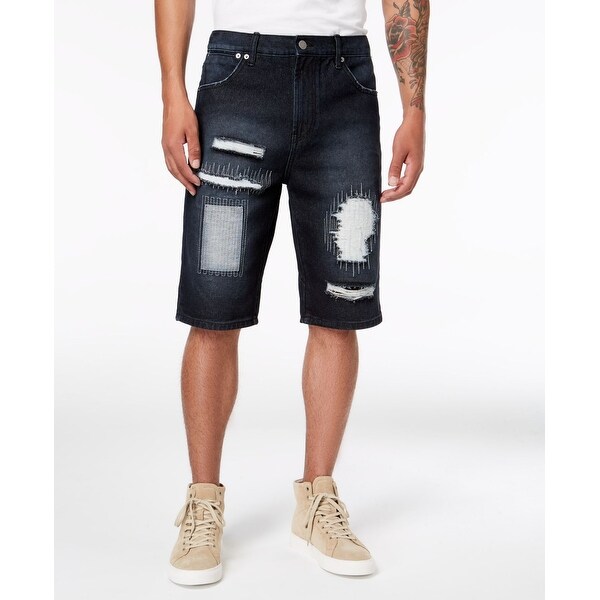 distressed shorts mens