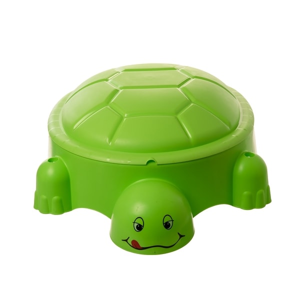 Turtle shop shaped sandbox