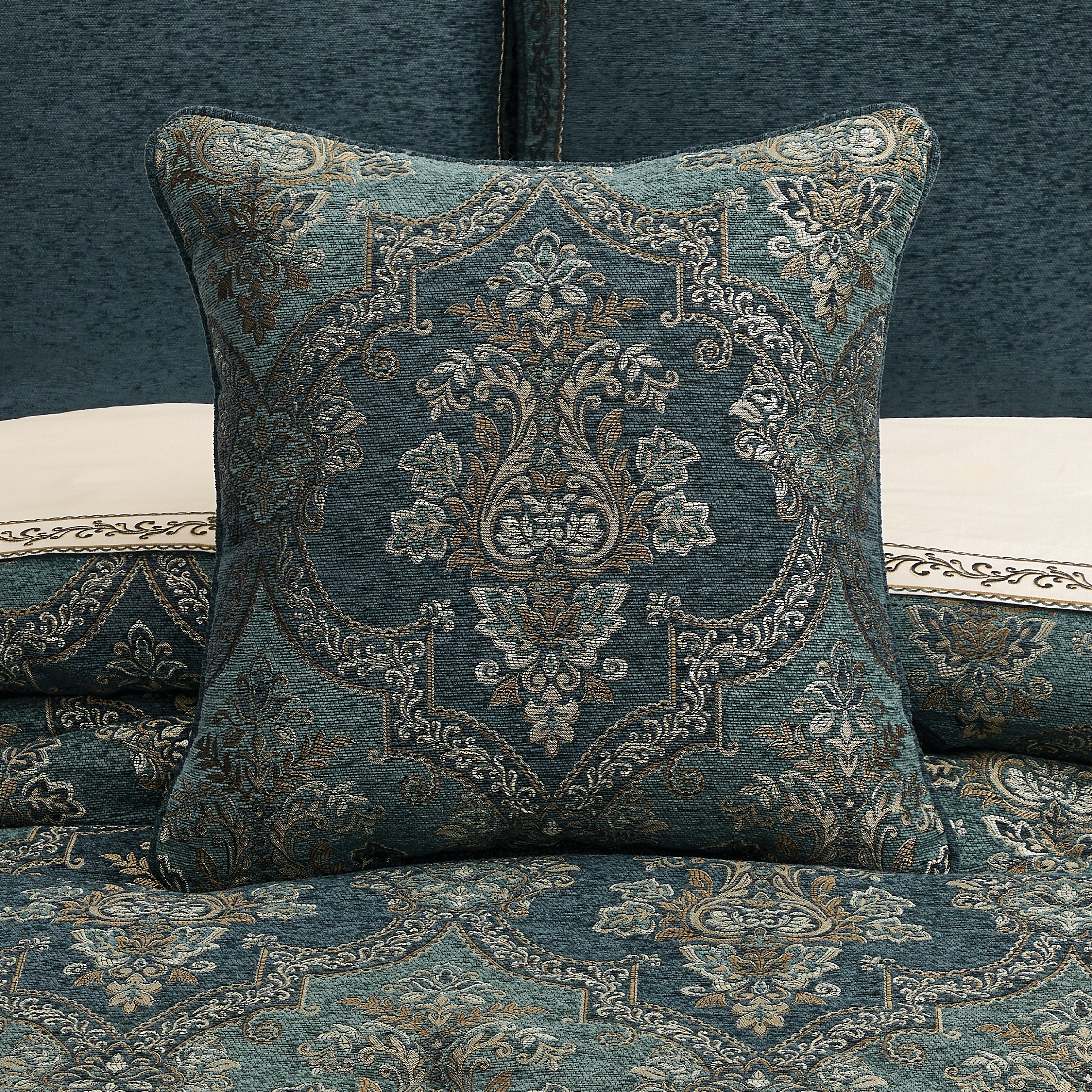 Nancy 20" Square Decorative Throw Pillow