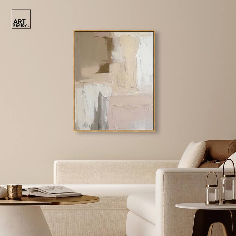Subtle Earth Tones II Canvas by Art Remedy