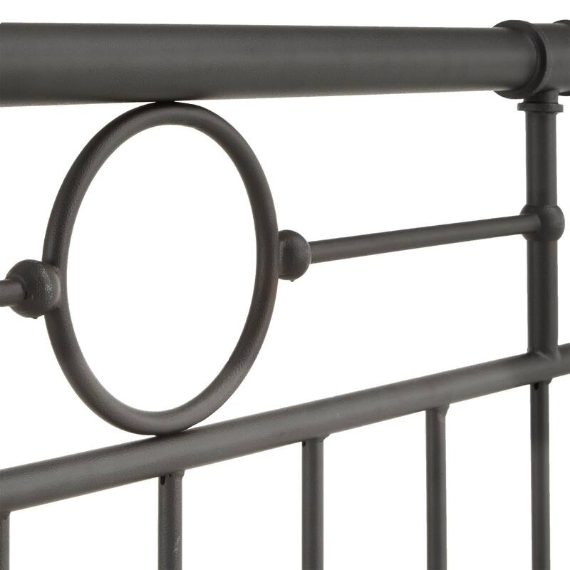 Kendal Black Metal Bed by iNSPIRE Q Classic