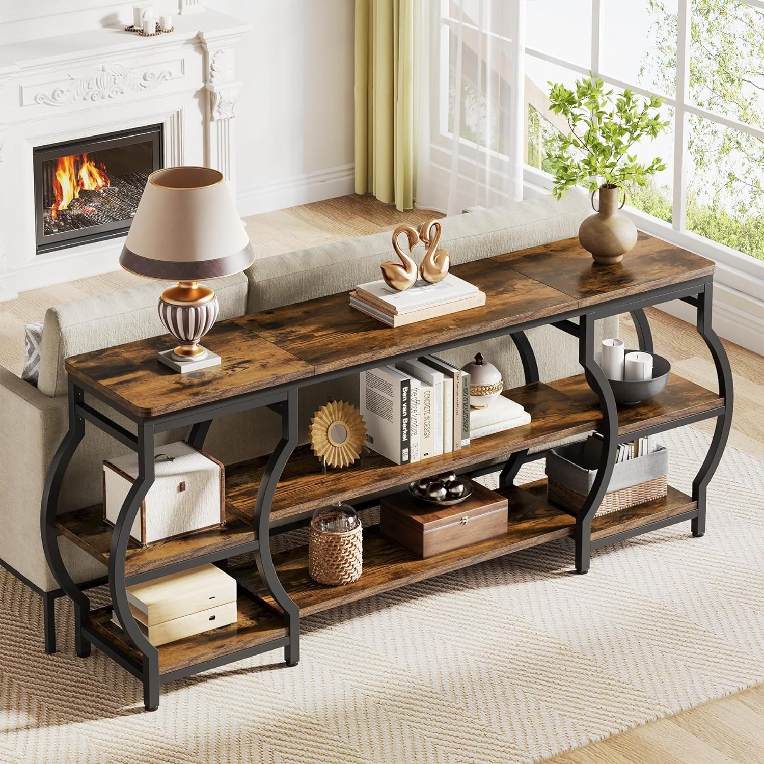 Carbon loft glenn narrow cheap metal console table
