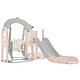 preview thumbnail 44 of 43, Toddler Slide and Swing Set 5 in 1, Kids Playground Climber Slide Playset with Telescope, Freestanding Combination for Babies
