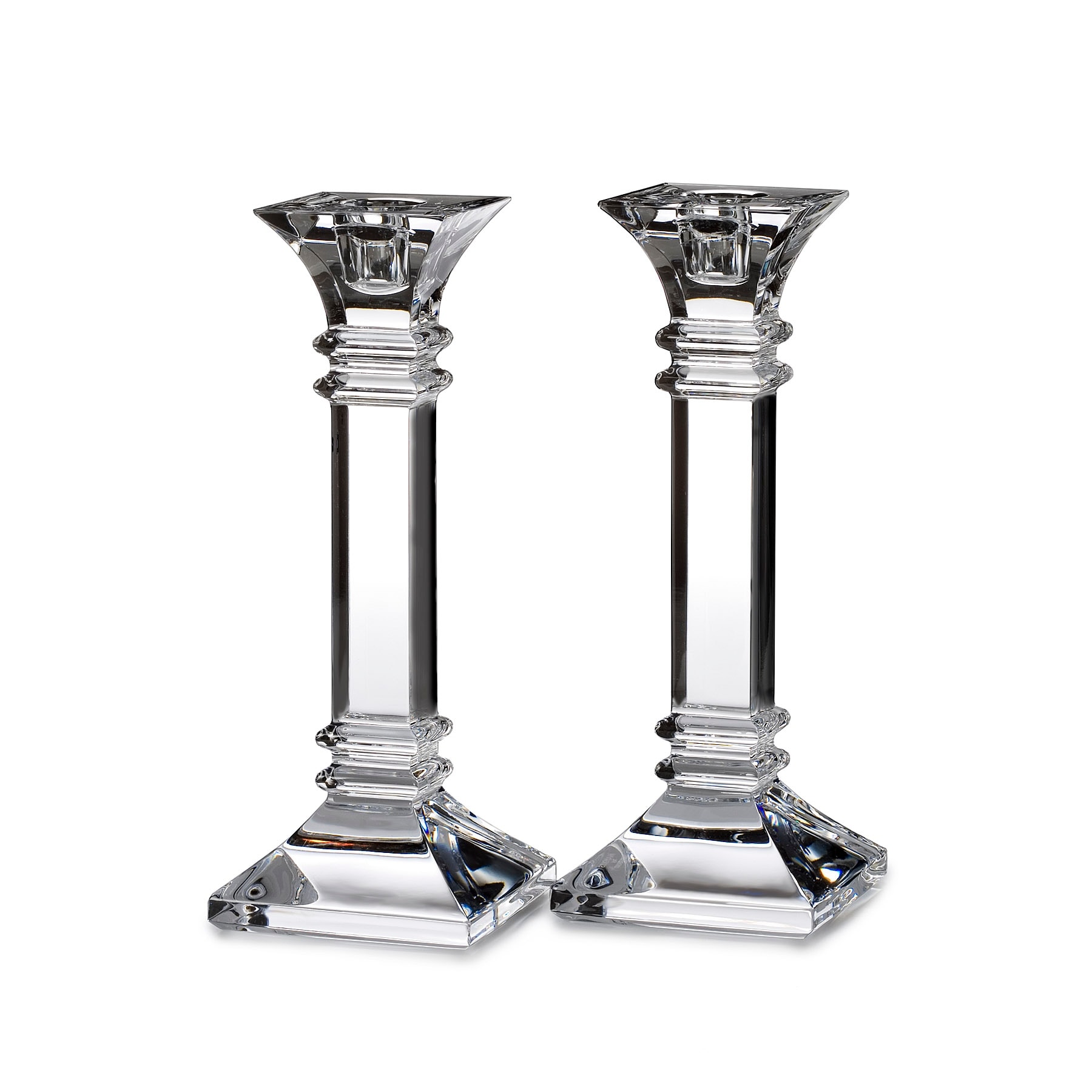 Marquis by Waterford Treviso Candlestick 8in Set of 2 On Sale Bed Bath Beyond 22974417