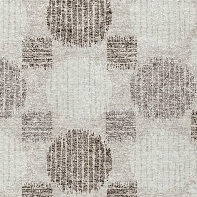 HomeRoots Geometric Transitional Rectangle Outdoor Rug