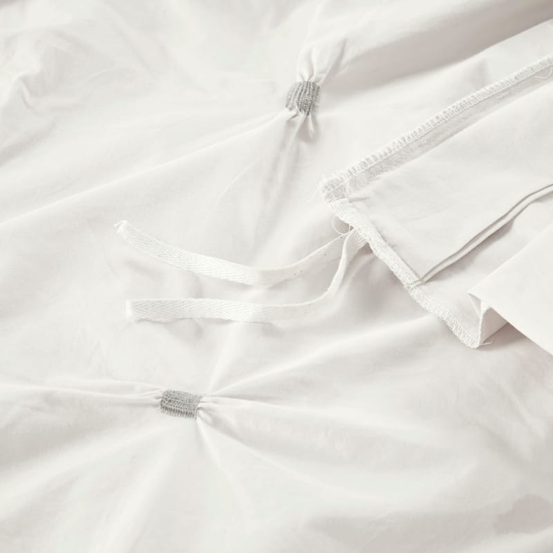 INK+IVY Masie 3 Piece Embroidered Cotton Duvet Cover Set