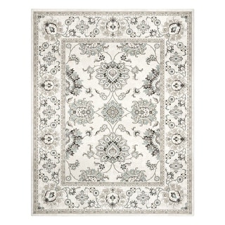 Gertmenian Majestic Moena Traditional Oriental Floral Medallion Wide Border Area Rug