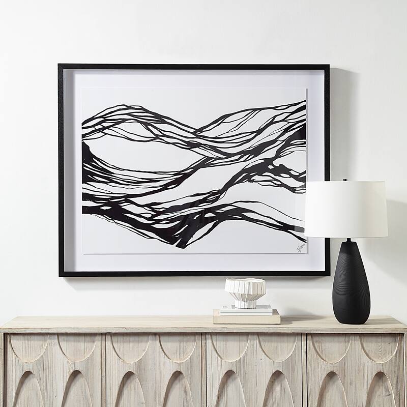 Renwil Mica Framed Canvas Art