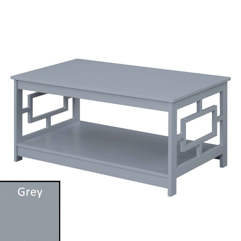 Convenience Concepts Town Square Coffee Table with Shelf