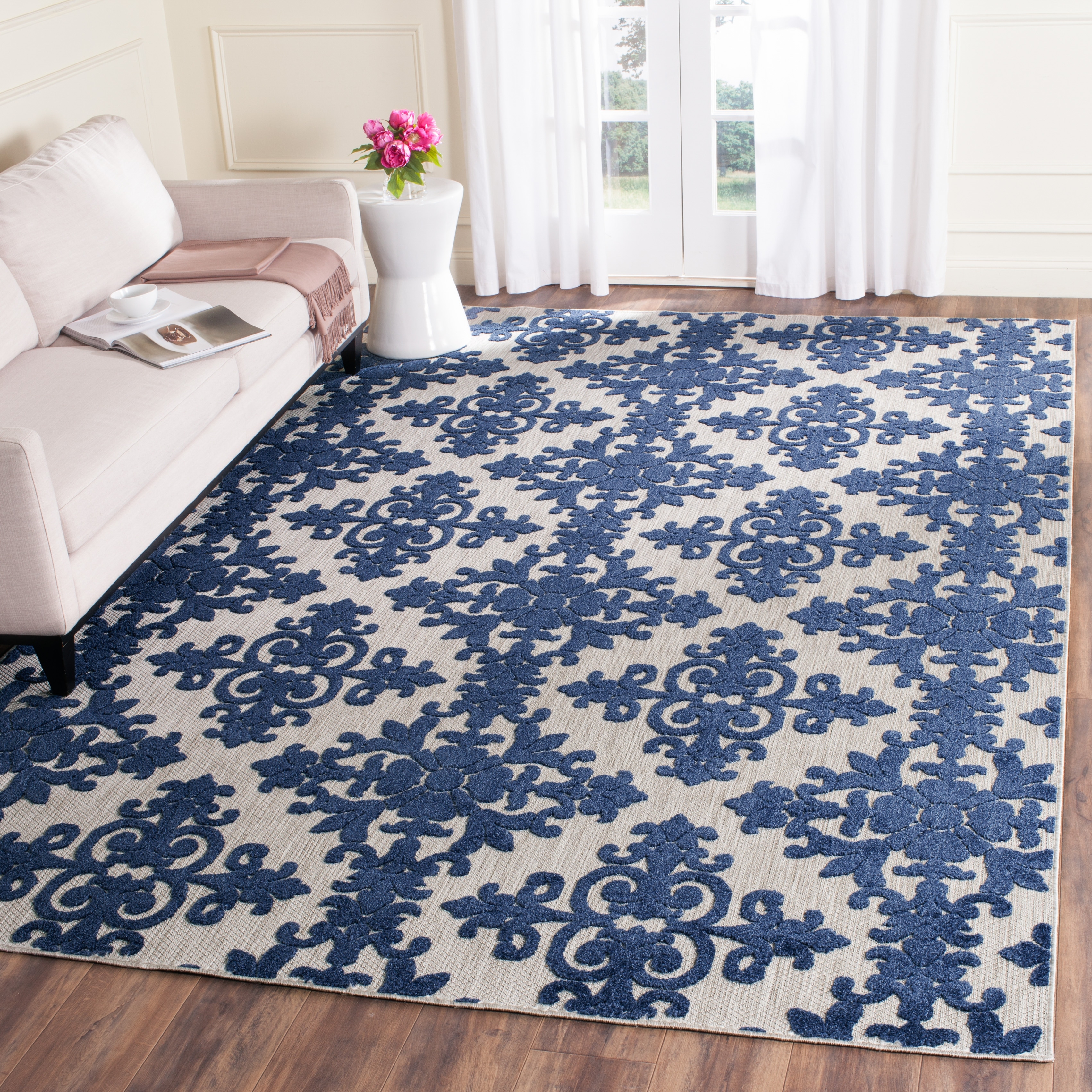 SAFAVIEH Cottage Bette Indoor/ Outdoor Patio Backyard Rug