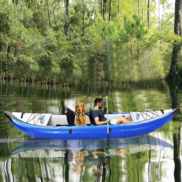 AOOLIVE 2-Person Portable Recreational Touring Kayak. Opens flyout.
