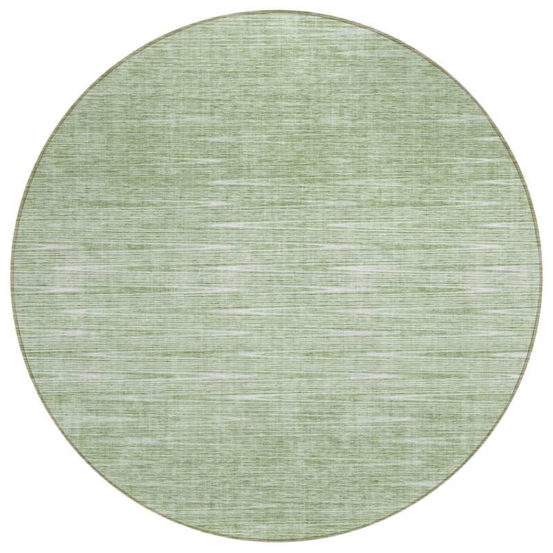 Machine Washable Indoor/ Outdoor Chantille Ombre Stripes Rug