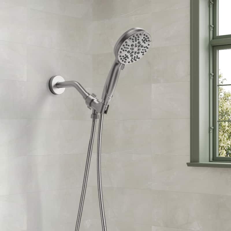 5 Spray Setting High Pressure Handheld Shower Head with Hose