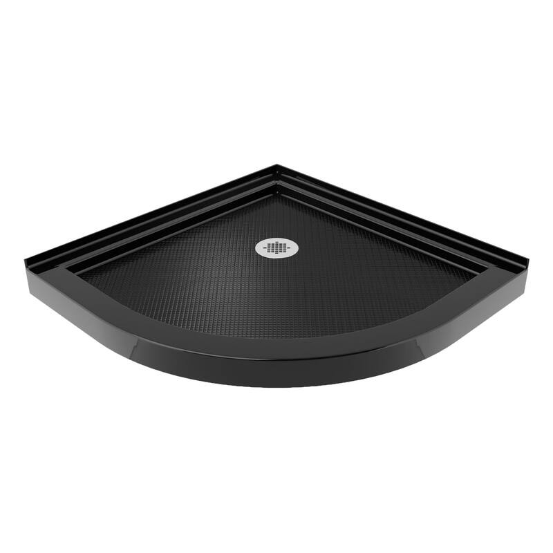 DreamLine Prime 38 in. x 38 in. x 74 3/4 in. Sliding Shower Enclosure and Shower Base Kit - 38" x 38"