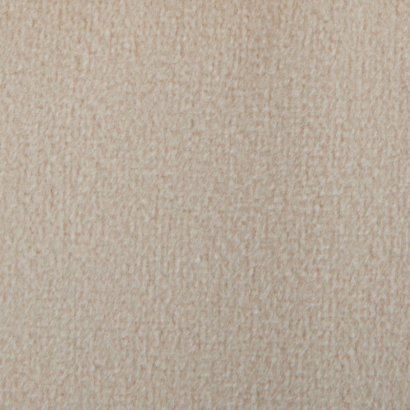 Square Braided 16" Ottoman in Blush Velvet by LumiSource - Cream