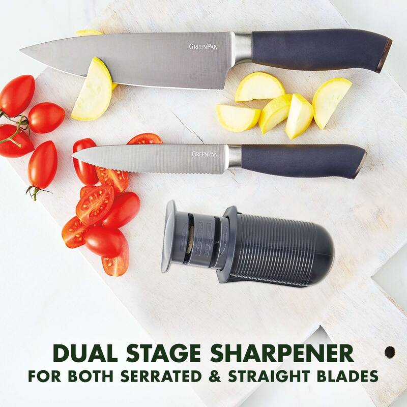 GreenPan Titanium Pull Through Knife Sharpener Bed Bath & Beyond