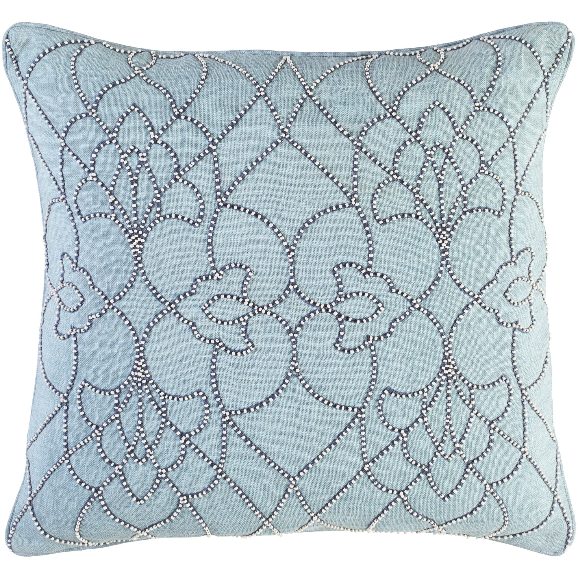 aqua throw pillow covers